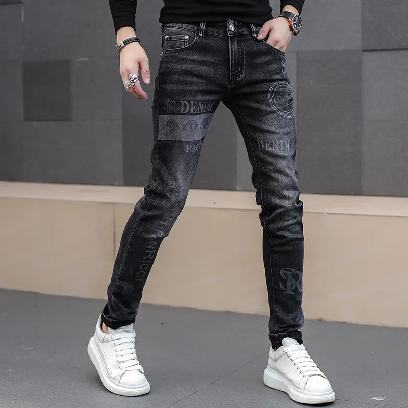 Calça Jeans Masculina Slim Fit – Estilo Moderno e Versátil