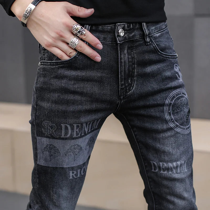 Calça Jeans Masculina Slim Fit – Estilo Moderno e Versátil